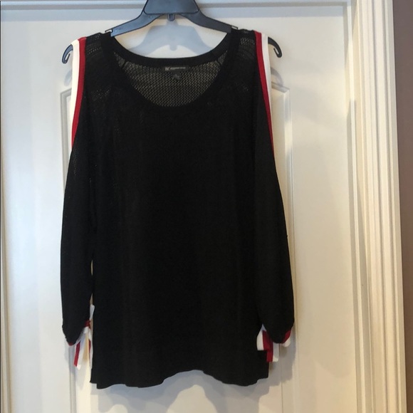 INC International Concepts Sweaters - Plus Size INC Cold Shoulder Top